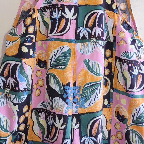 Patagonia Women's Pataloha Sleeveless Romper Milkweed & Island Seeds Size Small - Picture 7 of 9